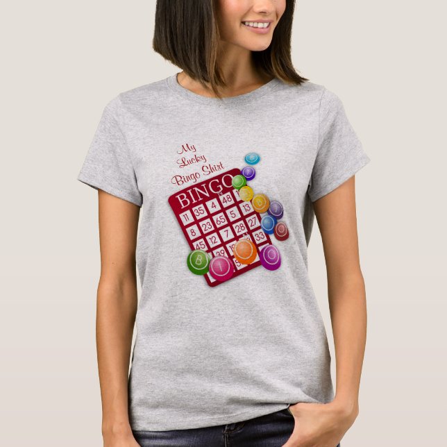 T-shirt My Lucky Bingo Shirt  (Devant)