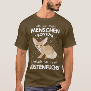 T-shirt My Man Costume Bin ich ein Desert Fo, Halloween