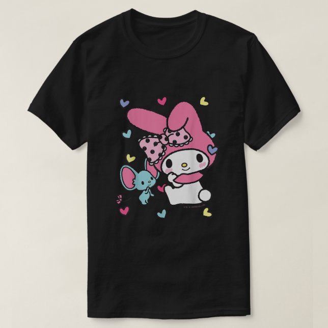 T-shirt My Melody and Friend Sweet Hearts Tee - shirt1674 (Design devant)