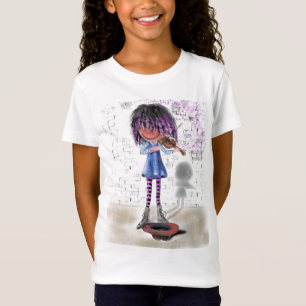 T-Shirt My Music - The Little Violinist - mignon