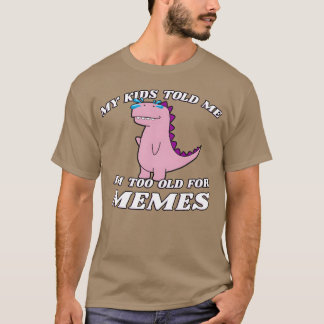 T-shirt My old Me Imoo Old For Memes 80s boy