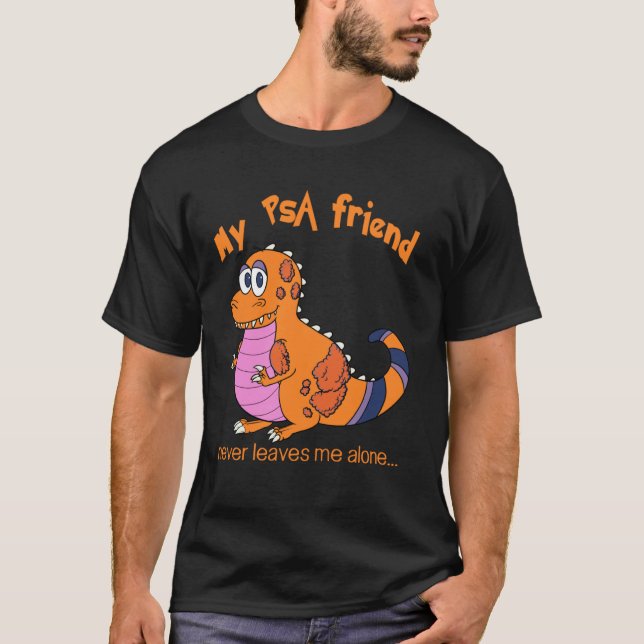 T-shirt My PSA Friend with Patch The Psoriasis Arthritis C (Devant)