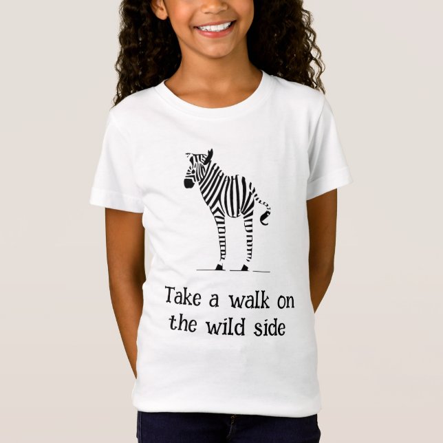 T-Shirt My Safari Zebra Lovers (Devant)