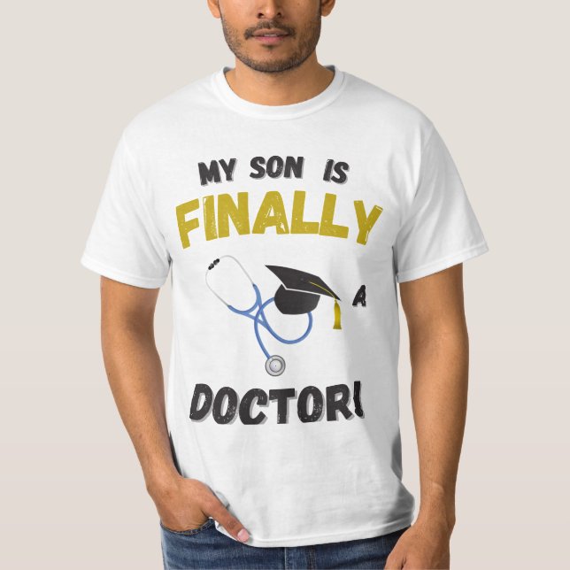 T-shirt My Sonis Enfin un Docteur - Cadeau Médicale (Devant)