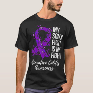 T-shirt My Sonu2019s Fight Is My Fight Ulcerative Colitis