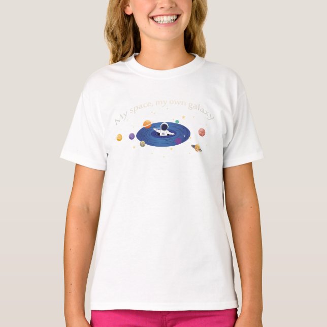 T-shirt My Space, My Own Galaxy (Devant)