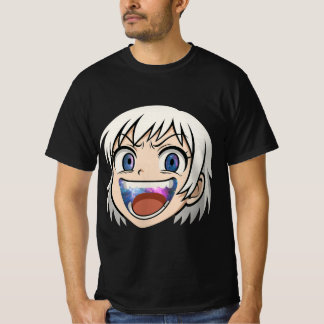 T-shirt My Stomach Is the Universe - Anime Meme Face T-Shi