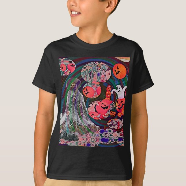 T-shirt My Super Halloween V3 (Devant)