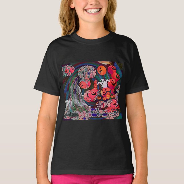 T-shirt My Super Halloween V3 (Devant)