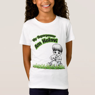 T-Shirt My Superpower: Am Kelavi! Kids' Tee