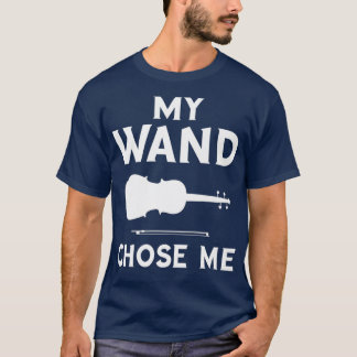 T-shirt My Wand Me Cello Violin Player Musician