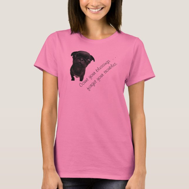 T-shirt Mya Might - Comptez vos bénédictions (Devant)