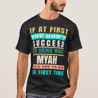 T-shirt MYAH Personalized Name MYAH First Name