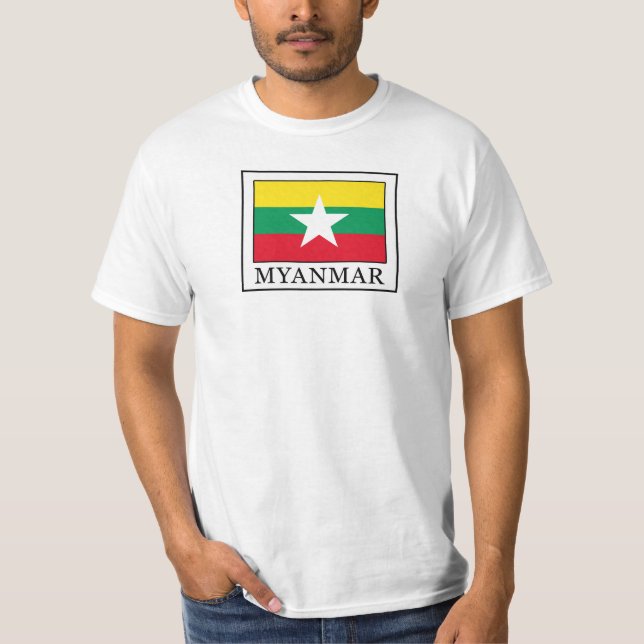 T-shirt Myanmar (Devant)