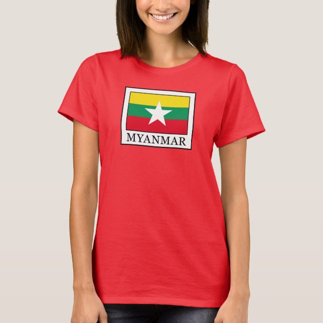 T-shirt Myanmar (Devant)