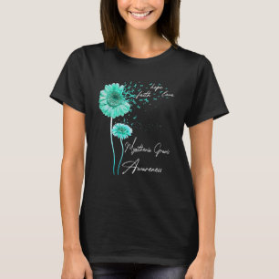T-shirt Myasthenia Gravis Sensibilisation Faith Hope Love 