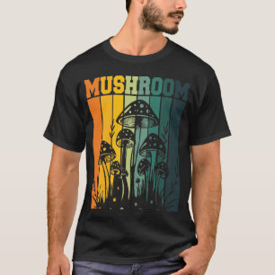 T-shirt Mycologie des champignons champignons vintages