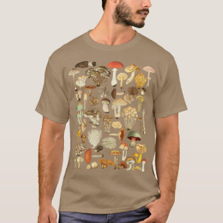 T-shirt Mycologie des champignons cueillette de champignon