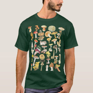 T-shirt Mycologie des champignons vintages de champignons