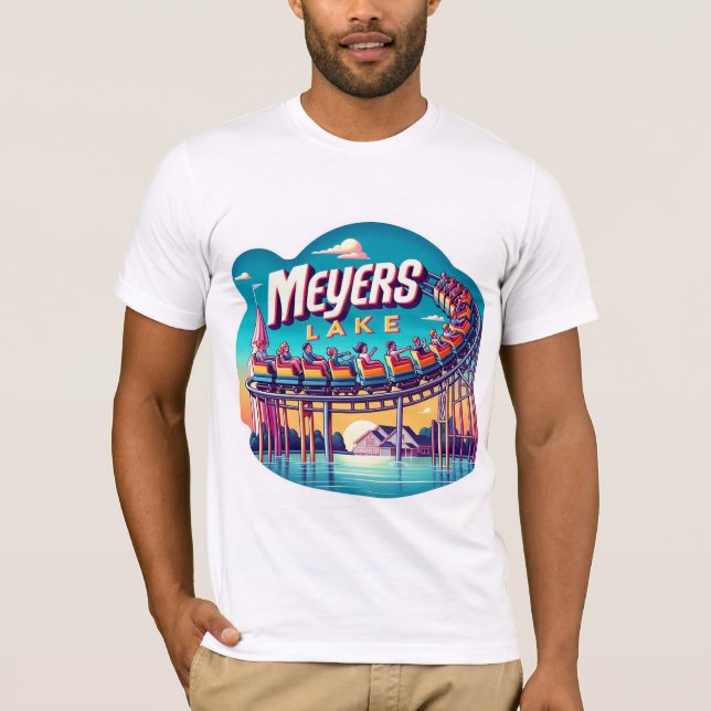 T-shirt Myers kake amusement park (Devant)
