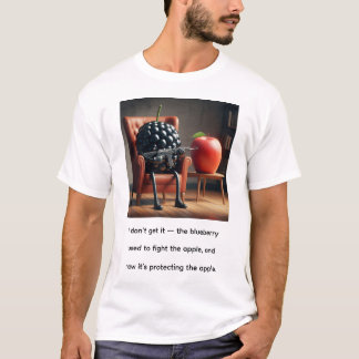 T-shirt Myrtille Pomme