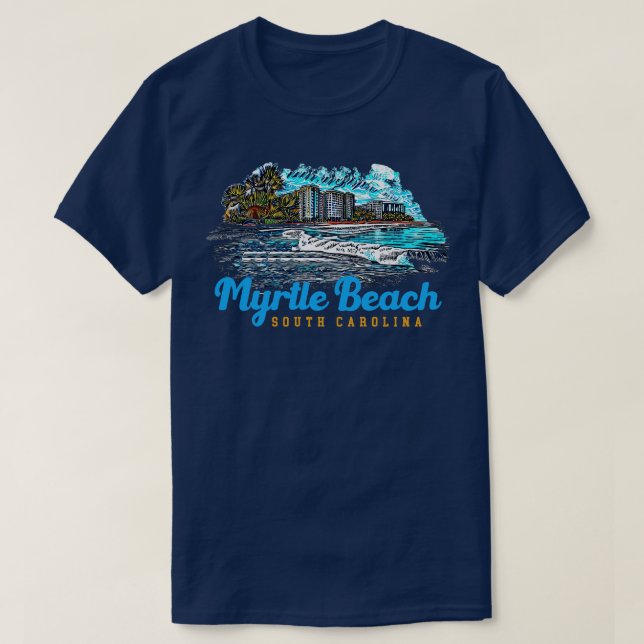T-shirt Myrtle Beach (Design devant)