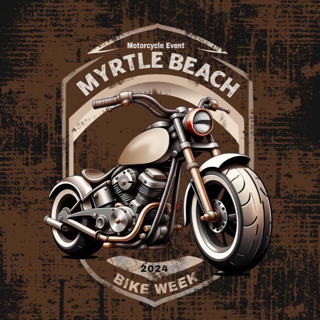 T-shirt Myrtle Beach Bike Week Printemps 2024 (Créateur téléchargé)