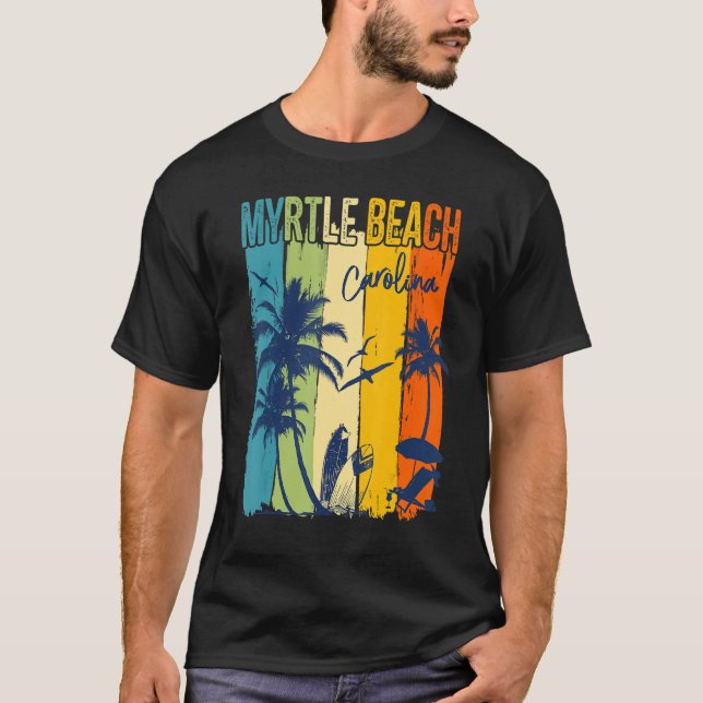 T-shirt Myrtle Beach Carolina Family Vacation Matching Gro (Devant)
