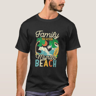 T-shirt Myrtle Beach Famille Vacation 2023 Correspondant R