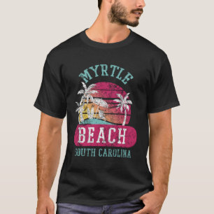 T-shirt Myrtle Beach Sc S Distorsion