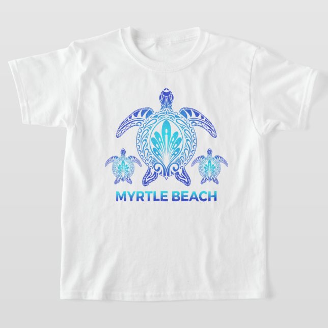 T-shirt Myrtle Beach South Carolina Ocean Turtle Souvenirs (Poser)