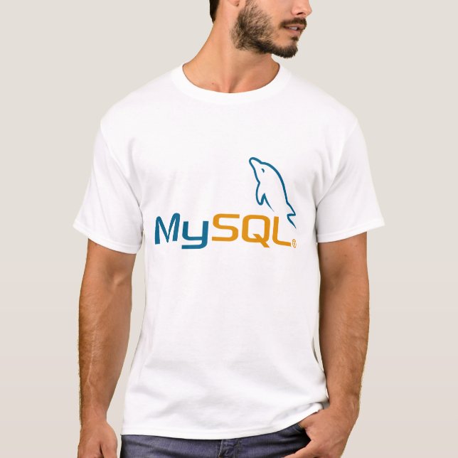 T-shirt MySQL officiel Merch (Devant)