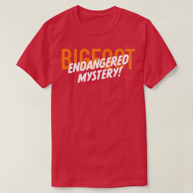 T-shirt Mystère en danger (Design devant)
