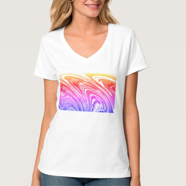 T-shirt Mystère estival chic tendance (Devant)