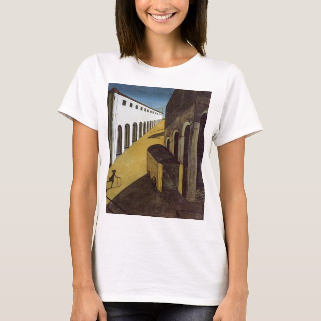T-shirt Mystère Et Mélancolie De Giorgio De Chirico (Devant)