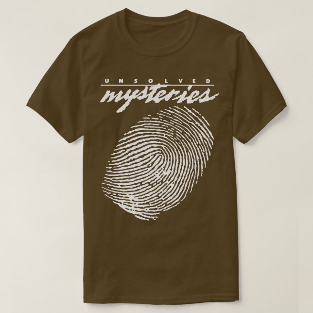 T-shirt Mystères non résolus (Design devant)