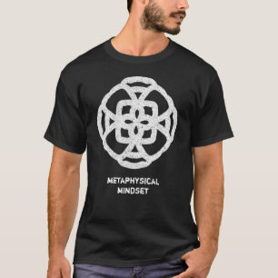 T-shirt Mystérieux cercle métaphysique avec texte person