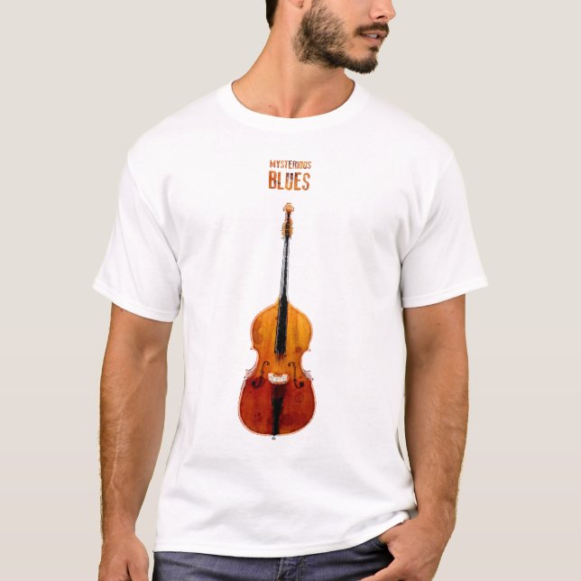 T-shirt Mysterious Blues - Charles Mingus (Devant)