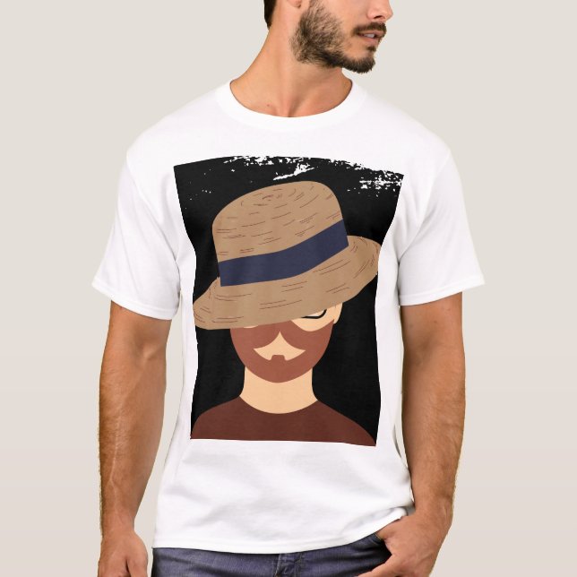 T-shirt "Mysterious Persona" (Devant)