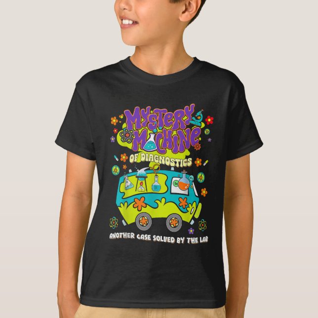 T-shirt Mystery Machine Of Diagnostics Lab Week 2025 Med L (Devant)