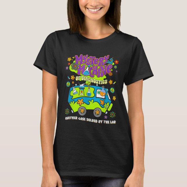 T-shirt Mystery Machine Of Diagnostics Lab Week 2025 Med L (Devant)