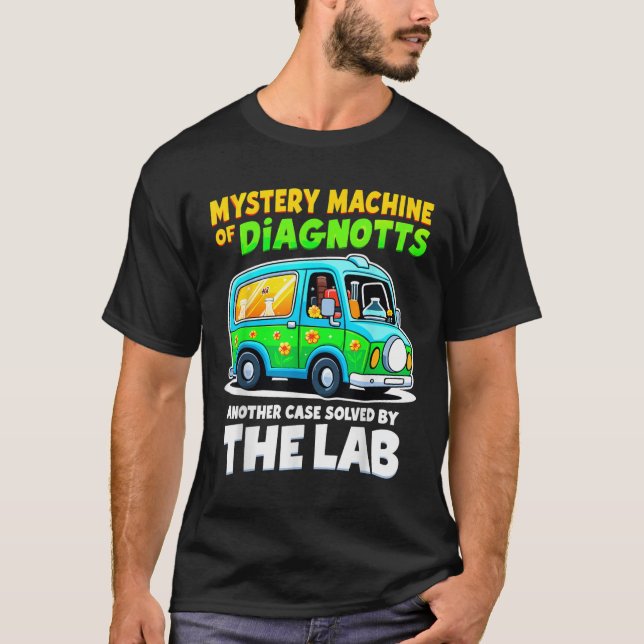 T-shirt Mystery Machine Of Diagnostics Lab Week 2025 Tee (Devant)