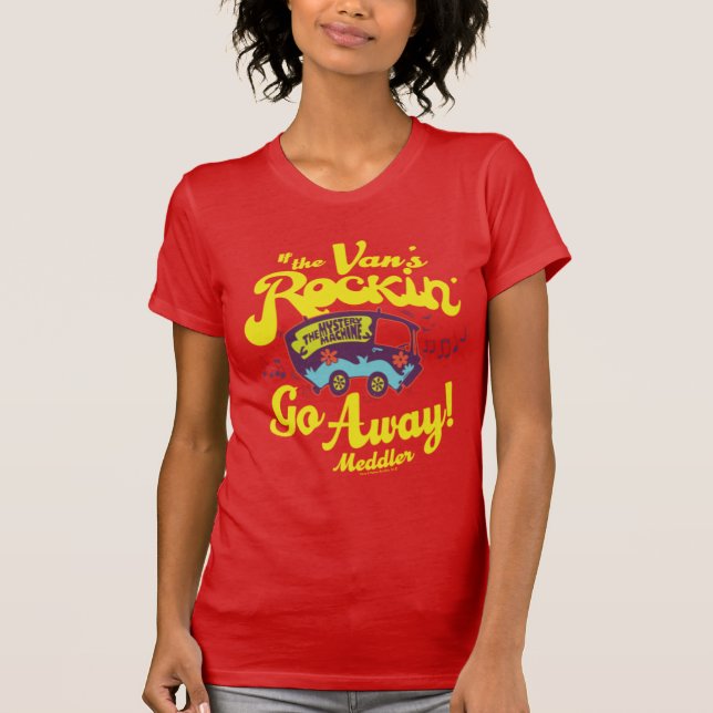 T-shirt Mystery Machine "Si le Rockin du Van'..." (Devant)