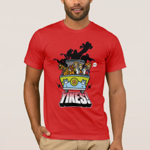 T-shirt Mystery Machine "Yikes !" graphic