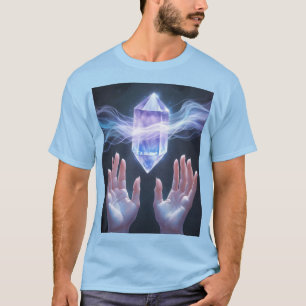 T-shirt Mystic Crystal Energy - Spirituel & Sci-Fi