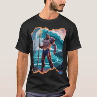 T-shirt Mystic H2O King of Atlantis Design
