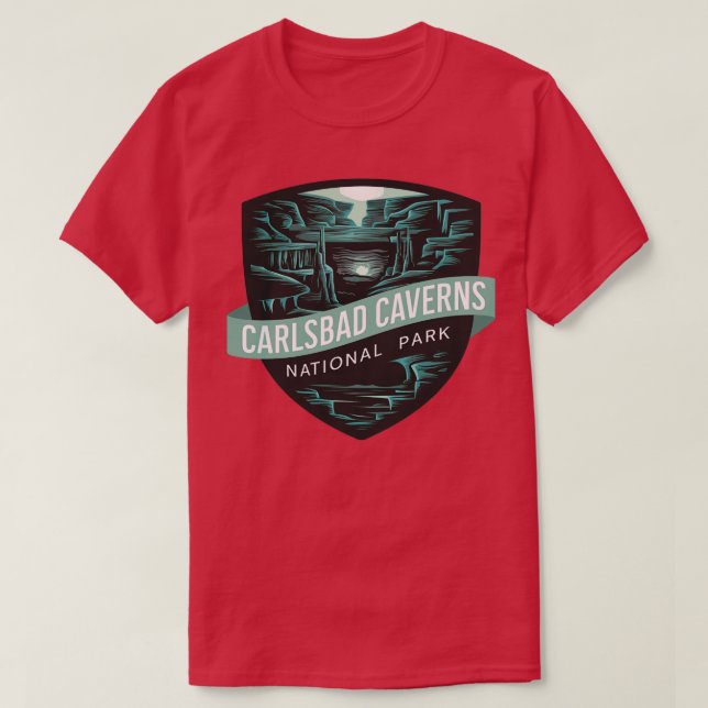 T-shirt Mystic lsbad Caverns National Park (Design devant)