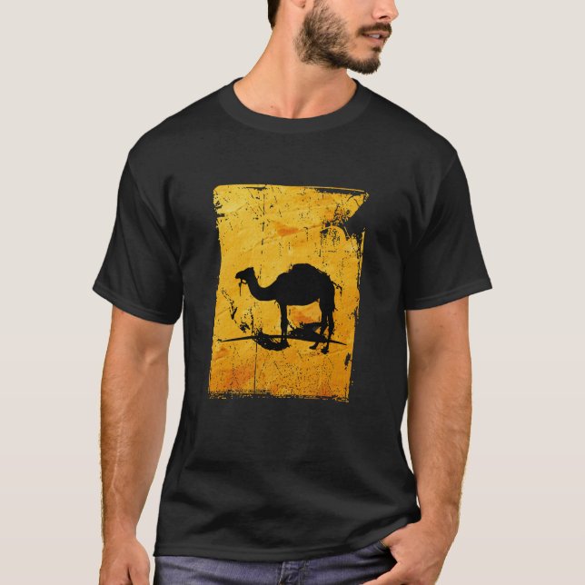 T-shirt Mystic Millie Camel (Devant)