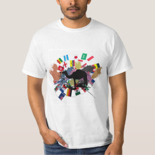 T-shirt Mystic Millie Camel