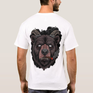 T-shirt Mystic Smoky Ram Bear 